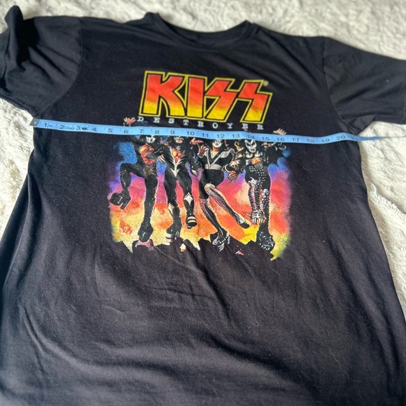 Graphic T Kiss Band woman’s large - Picture 7 of 8